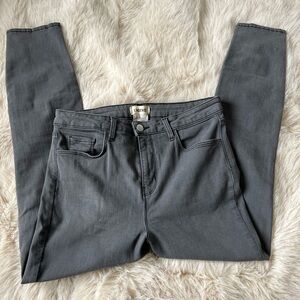 L'AGENCE Charcoal Skinny Jeans
